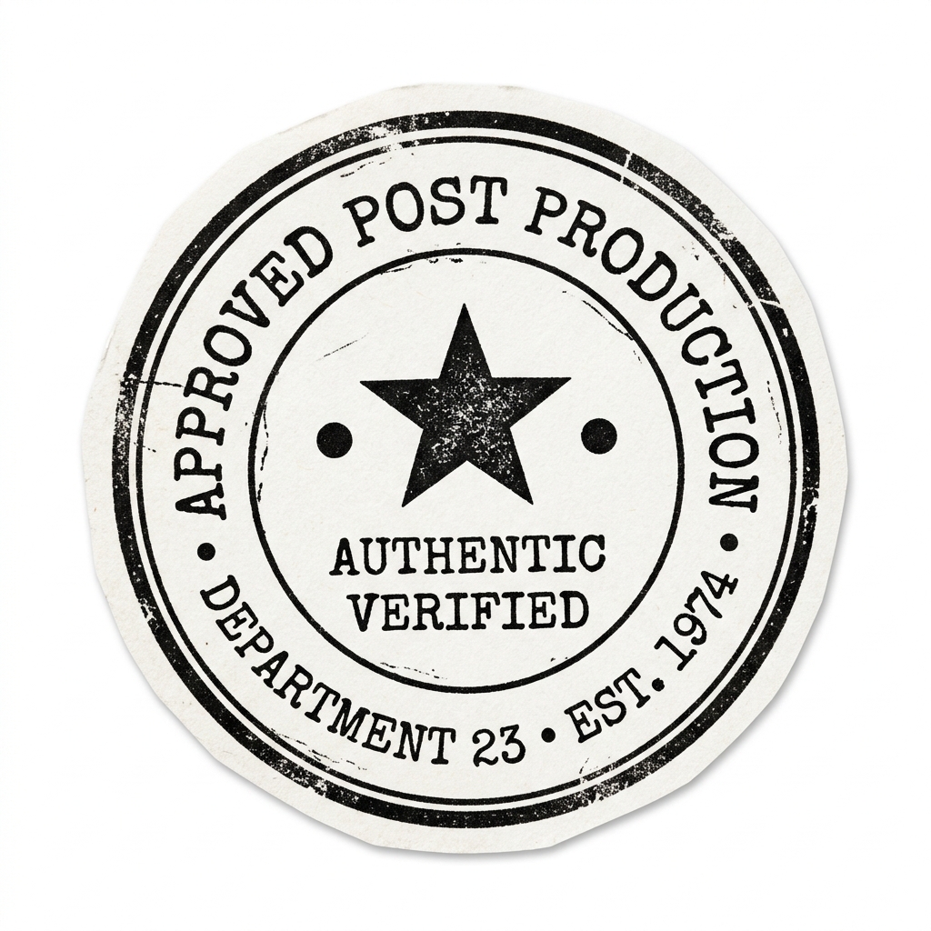 Approved Post Production Stamp